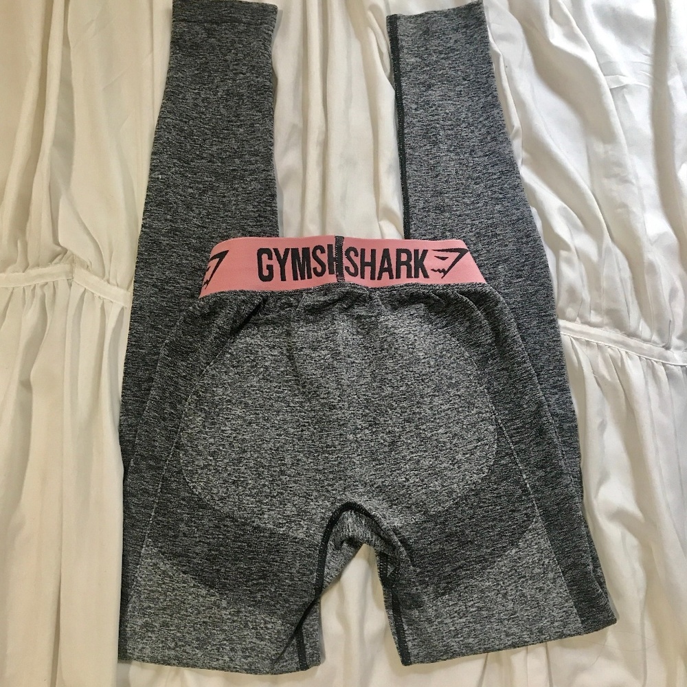 Gymshark Flex legging grey pink full length XS